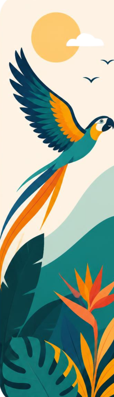 Marque-page – Thème Oiseau