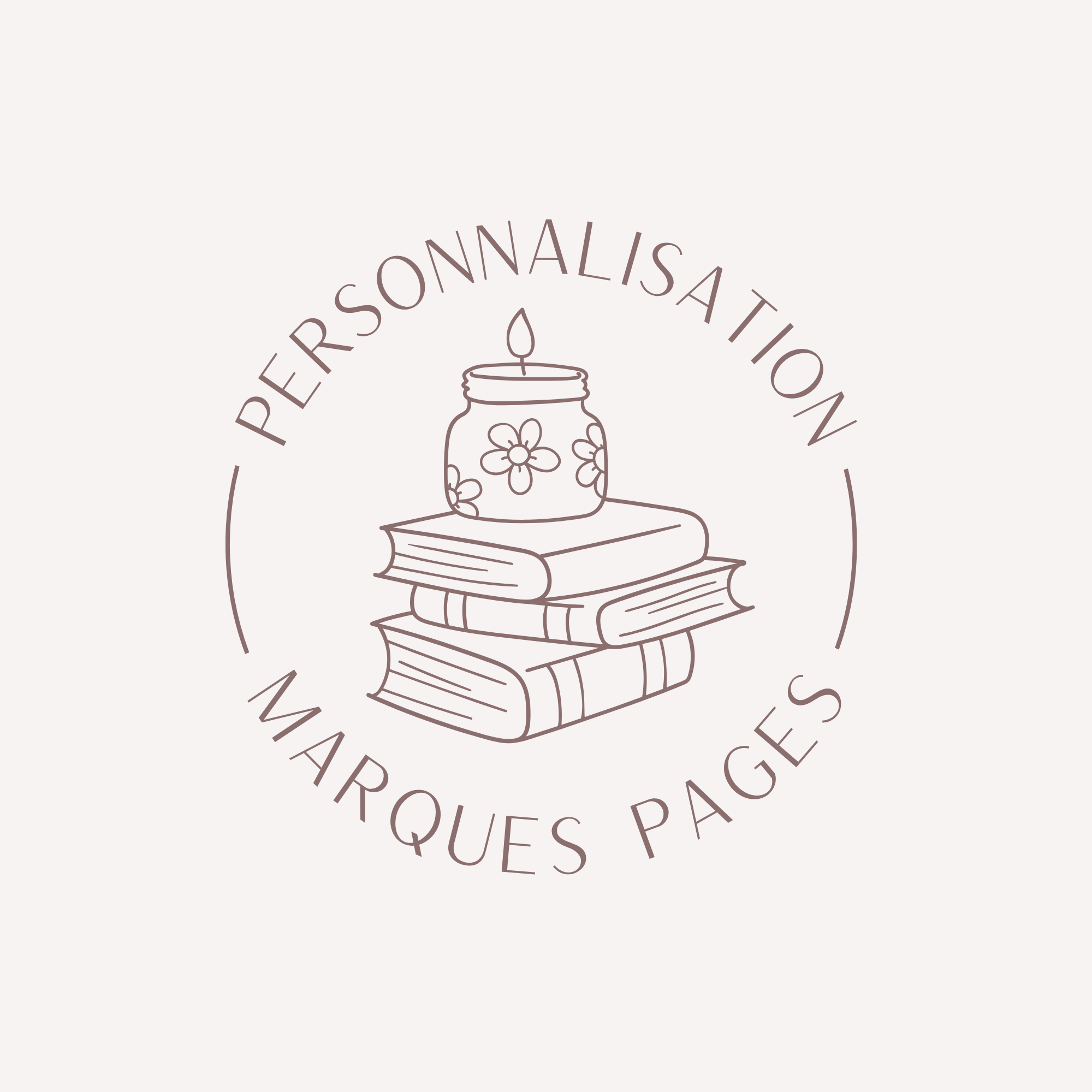 1 Marque page personnalisé